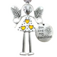 🎁Last Week - Special Price £6.99!!!🎁Angel Girl Iron Christmas Hanging Ornament