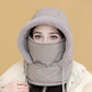 🔥Limited stock available 50% OFF🔥🧣 BUY 2 GET 1 FREE! ❄️ Plush-lined Thickened Thermal Hat with Face Mask for Men and Women