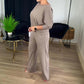 🎁Christmas Sale 50% Off🍁Elegant Longline Cardigan & Top & Pants 3-Pieces Set💓