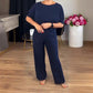🎁Christmas Sale 50% Off🍁Elegant Longline Cardigan & Top & Pants 3-Pieces Set💓