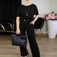 🎁Christmas Sale 50% Off🍁Elegant Longline Cardigan & Top & Pants 3-Pieces Set💓