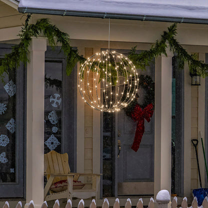 🥳2026 HOT SALE🥳💞50K+ SOLD! 💡✨ 50% OFF! Hanging LED Sphere Light – 360° soft glow, collapsible & weatherproof. Perfect for patio, garden & holiday decor! 🌟🏠