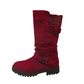 💖Black Friday Mega Deal – 61% off!💖Women's Slouchy Boots, Mid-Calf Length👢