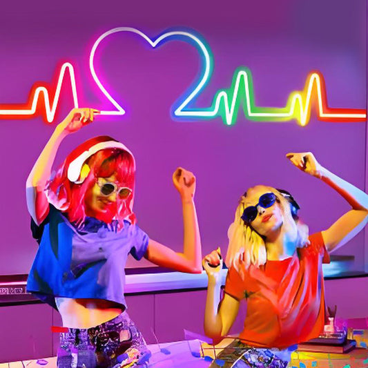 🏆Flash Sale⚡ 50K+ SOLD! 🌈Smart Remote Flexible RGB LED Rope Lights with Music Control