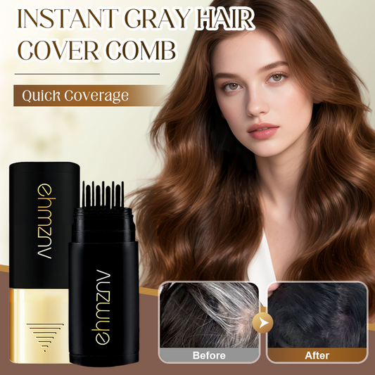 Buy 1 Get 1 Free✨50K+ SOLD! ⚡Instant Gray Hair Cover Comb🪮