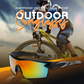 🎁60 % Off⏳🚵‍♂️Large-frame Anti-Glare Riding Glasses🔥🏅