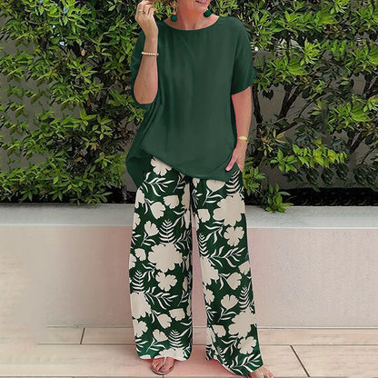 👚 50% OFF NOW! 🌸 Women's Two-Piece Casual Outfit – Soft, breathable & relaxed – Perfect for lounging, travel or casual days – easy matching style 🌿✨