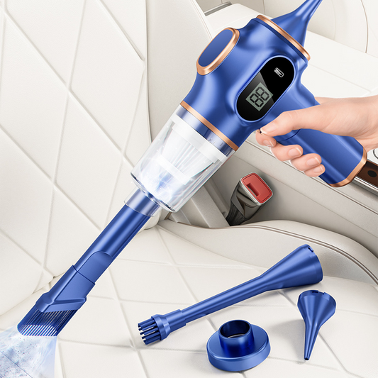 🔥50% Off Hot Sale🚀4 in 1 High Power Cordless Car Vacuum Cleaner🍃🚗