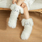 ⏳LAST DAY SALE 50% OFF! 💗 Women's Plush Slipper Socks 🧦 Thick Fleece-Lined & Anti-Slip | Warm, Cosy & Perfect for Indoor Winter Wear ❄️