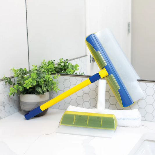 🔥50% Off Hot Sale🚀Scratch-Free & Streak-Free Squeegee 5-Piece Set for Glass Cleaning🫧