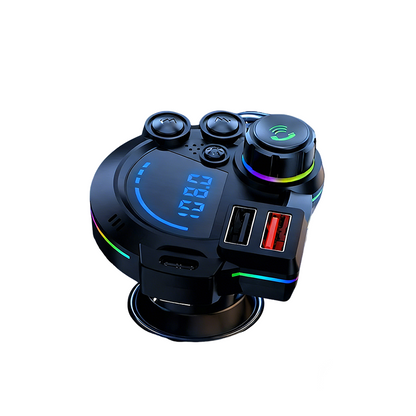 📻 50% OFF NOW! 🚗 Universal Dual-Port Car FM Bluetooth Transmitter – Wireless Music, Hands-Free Calling & Dual USB Charger🔌