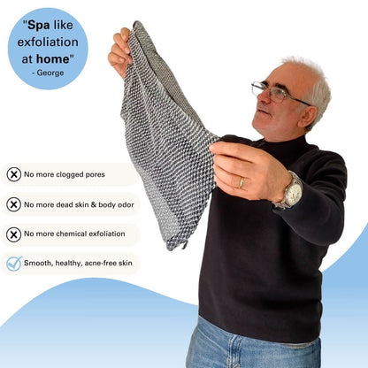 🧼Exfoliating Antibacterial Shower Towel🚿-Buy 2 Get 1 Free🫧