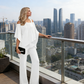 💥2026 Hot Sale 50% OFF🤩Women’s Irregular Chiffon Tops & Wide-Leg Pants Set🎀
