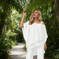 💥2026 Hot Sale 50% OFF🤩Women’s Irregular Chiffon Tops & Wide-Leg Pants Set🎀