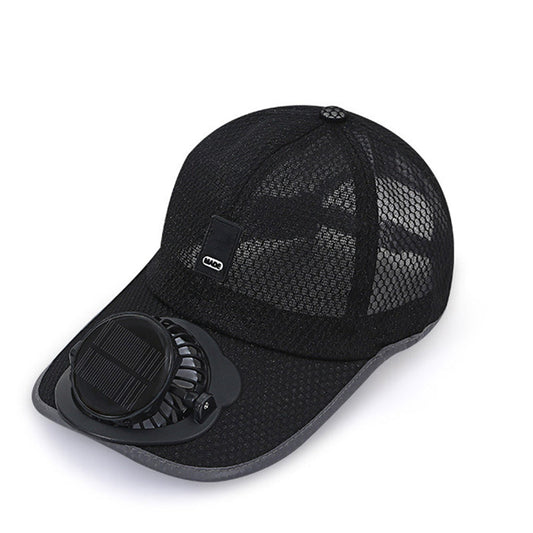 🔥 Hot sale 50% OFF🔥Breathable Baseball Cap with Solar Fan👒🤠