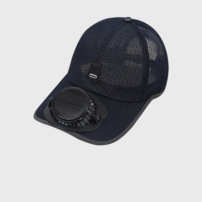 🔥 Hot sale 50% OFF🔥Breathable Baseball Cap with Solar Fan👒🤠