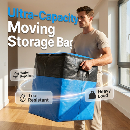 🧳50K+ SOLD!📦50% OFF! 🔥Collapsible Storage & Moving Bag🏠