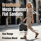 🔥Last Day Sale 50% OFF⚡Breathable Mesh Flat Sandals with Ankle Strap💥