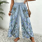 🌷Summer Cool Deal: ONLY ￡14.99!!✨️🎉Women's Printed Wide-Leg Drawstring Trousers👖