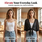 👚 52% OFF NOW! 📢🎁Buy Now Get Free Gift ⏳ Women's Chiffon Tie-Front Top – Summer layering essential – Lightweight, breathable & perfect for beach or brunch 🌸