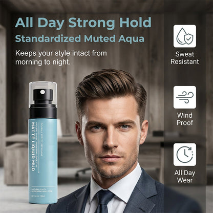 🔥50% Off Limited Time💥Men's Quick-Dry Matte Styling Mud Spray🪮💆‍♂️