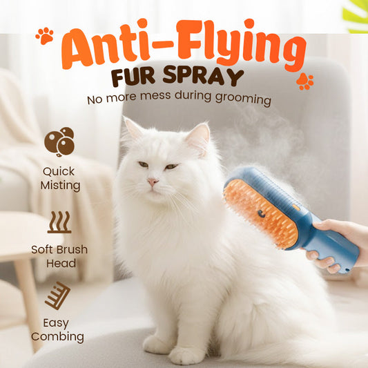 🔥💥50% Off Hot Sale Limited Time🚀Rechargeable Pet Spray Massage Comb🐱🐶