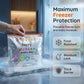 🔥50% Off Hot Sale🧑‍🍳Reusable Aluminum Foil Sealable Storage Bags (10-Pieces)🫑🥕