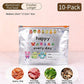 🔥50% Off Hot Sale🧑‍🍳Reusable Aluminum Foil Sealable Storage Bags (10-Pieces)🫑🥕
