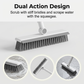 🔥Only £9.99 Last Day Promotion!💥🎁2-in-1 Grout & Corner Scrubber Brush with Squeegee🧹
