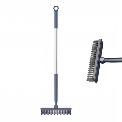 🔥Only £9.99 Last Day Promotion!💥🎁2-in-1 Grout & Corner Scrubber Brush with Squeegee🧹