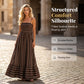 📢📢50% OFF !!🎁Free Gift⏰Women's Striped Cami Maxi Dress👗