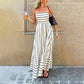 📢📢50% OFF !!🎁Free Gift⏰Women's Striped Cami Maxi Dress👗