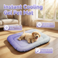 🔥LAST DAY SALE ONLY￡9.99!!❄Pet Cooling Mat for Dogs & Cats 🐾  Naturally Cool Ice-Silk Pad Breathable, Washable & Soft 🌿  For Floors, Sofas & Car Travel Multiple Sizes Gradient Colours ☀️🐶🐱
