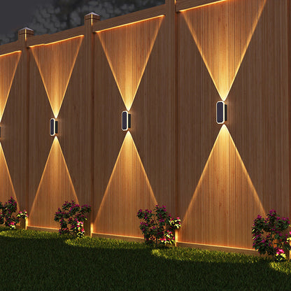 💡 LIMITED-TIME 50% OFF! 💥 Up & Down Solar Wall Light – Dual Directional, Waterproof, Wireless Install ✨