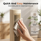 🔥49% Off Hot Sale💥Rechargeable Vertical & Horizontal Air Circulator Fan🧊🍃