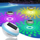 🎁🏆Surprise Price: Only £9.99!!!💥Solar Floating Pool Lights with Remote Control — RGB Colour-Changing, IP68 Waterproof, 16 Lighting Modes