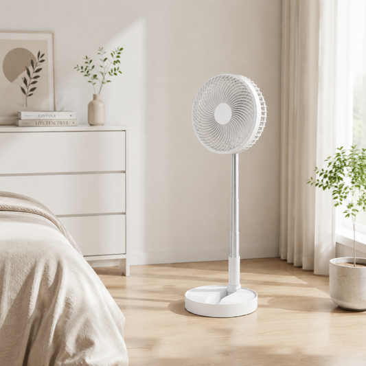 🌬️50% Off Hot Sale❄️Portable Multifunctional Telescopic Floor Fan - Stay Cool Anywhere✨