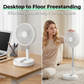 🌬️50% Off Hot Sale❄️Portable Multifunctional Telescopic Floor Fan - Stay Cool Anywhere✨