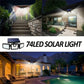 🔥50% Off Hot Sale🏡Solar 3-Heads Wall Light With Sensor Lighting Function💡