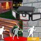 🔥50% Off Hot Sale🏡Solar 3-Heads Wall Light With Sensor Lighting Function💡