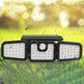 🔥50% Off Hot Sale🏡Solar 3-Heads Wall Light With Sensor Lighting Function💡