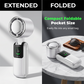 🔥Hot Sale 50% Off🧊Foldable Handheld Fan with Semiconductor Cooling Plate🍃❄️