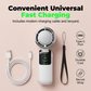 🔥Hot Sale 50% Off🧊Foldable Handheld Fan with Semiconductor Cooling Plate🍃❄️