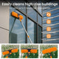 🔥50% OFF🧹2-in-1 Window Squeegee with Long Extension Pole🫧