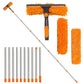 🔥50% OFF🧹2-in-1 Window Squeegee with Long Extension Pole🫧