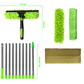 🔥50% OFF🧹2-in-1 Window Squeegee with Long Extension Pole🫧