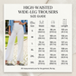 🌿 Ladies' Solid Wide Leg Trousers — Loose Fit | Side Pockets | Versatile Neutral Colours