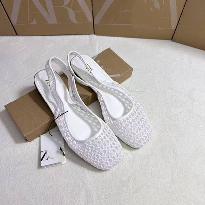 👡New Arrivals 50% OFF🌸 Women's Woven Slingback Sandals – 50% OFF! Chic woven detail, elegant slingback, comfortable flat sole – perfect for work & weekend. 🔥✨