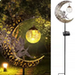 📢📢40% OFF !! ⏰Solar Fairy Moon Garden Stake Light💡🏡
