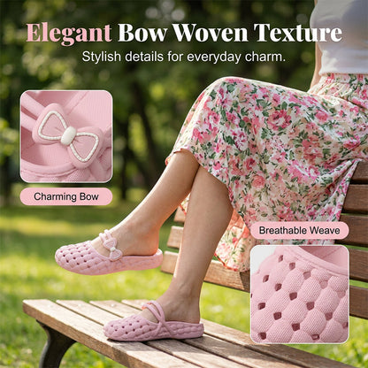 📢📢40% OFF !! ⏰Women's Closed-Toe Breathable Mules👠